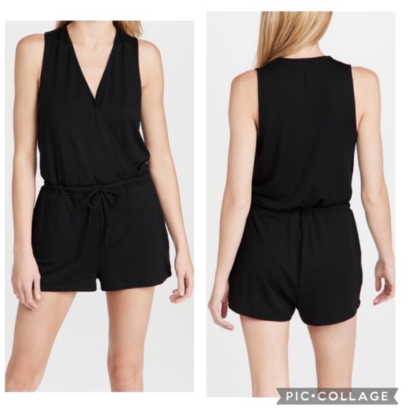 Beyond Yoga Easy Gather Romper SMALL - Picture 1 of 3